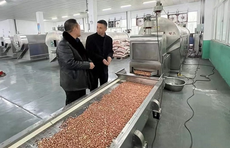 電磁流水線炒貨機 電磁流水線炒貨機